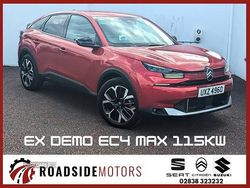 Red New 2025 Citroën e-C4 Hatchback | £27,995