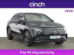 Black Used 2021 Mercedes EQA250 AMG line SUV | £16,999 (Fair price)