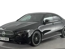 Black Used 2023 Mercedes CLA180 AMG Line Premium Plus Sedan | £28,920 (A bit pricey)