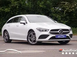 White Used 2021 Mercedes CLA250e Shooting Brake AMG line Estate | £17,799 (Super price)