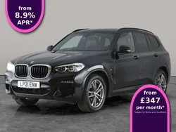 Black Used 2021 BMW X3 M Sport SUV | £23,819 (Good price)