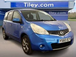 Blue Used 2011 Nissan Note N-TEC MPV | £4,490 (Fair price)