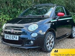 Black Used 2014 Fiat 500C S Cabriolet | £3,499 (Good price)