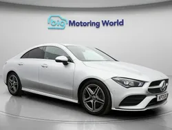 Silver Used 2021 Mercedes CLA220 AMG Line Premium Sedan | £21,300 (Fair price)