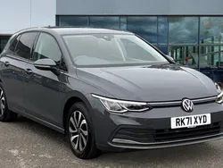 Dolphin grey metallic Used 2021 VW Golf VIII Active Hatchback | £18,131 (Fair price)