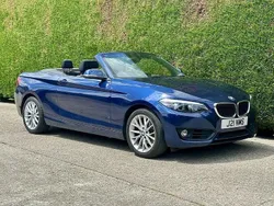 Blue Used 2018 BMW 218 Impressive Cabriolet | £11,895 (Fair price)