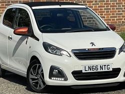 White Used 2016 Peugeot 108 Roland Garros Hatchback | £6,999 (Fair price)