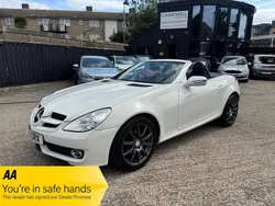 White Used 2010 Mercedes SLK200 Cabriolet | £5,250 (A bit pricey)