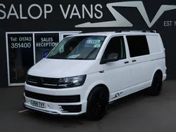 White Used 2018 VW T6 Startline Van | £17,995 (Expensive)