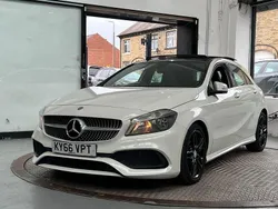 White Used 2016 Mercedes A200 AMG line Hatchback | £8,290 (A bit pricey)