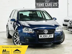 Blue Used 2008 VW Golf VI GT Hatchback | £3,500 (Good price)