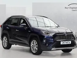Blue Used 2021 Toyota RAV4 Hybrid SUV | £22,995 (Fair price)