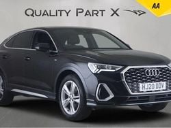 Black Used 2020 Audi Q3 Sportback S-Line SUV | £19,300 (Super price)