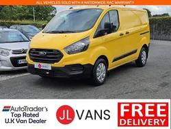 Yellow Used 2022 Ford Transit Custom Van | £15,450 (Good price)