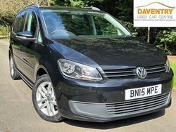 Black Used 2015 VW Touran SE MPV | £9,490 (Fair price)