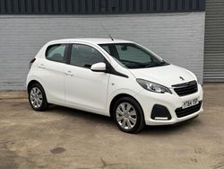 White Used 2014 Peugeot 108 Active Hatchback | £4,250 (Fair price)