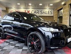 Black Used 2017 Jaguar F-Pace S SUV | £17,995 (Expensive)