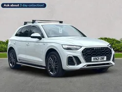 White Used 2021 Audi Q5 S-Line SUV | £26,296 (Good price)