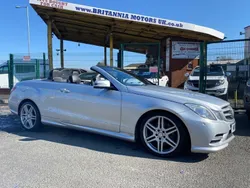 Silver Used 2013 Mercedes E220 Cabriolet | £5,995 (Good price)