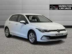 White Used 2020 VW Golf VII S Hatchback | £16,800 (Good price)