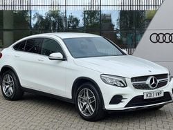 White Used 2017 Mercedes GLC250 AMG line Coupe | £21,179 (Good price)