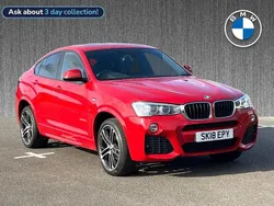 Red Used 2018 BMW X4 M Sport SUV | £18,999 (Super price)