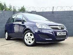 Blue Used 2013 Vauxhall Zafira MPV | £1,795 (Super price)