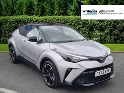 Silver Used 2023 Toyota C-HR Sport SUV | £25,495 (A bit pricey)