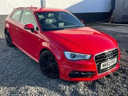 Red Used 2013 Audi A3 S-Line Hatchback | £6,495 (Fair price)