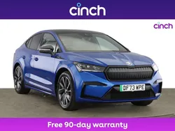 Blue Used 2023 Skoda Enyaq iV SportlinePlus SUV | £28,999 (Fair price)