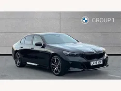 Black Used 2025 BMW 520 M Sport Sedan | £46,980 (Expensive)