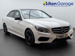 White Used 2015 Mercedes E220 Premium Sedan | £12,150 (Fair price)