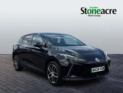 Black Used 2024 MG MG4 EV Trophy Hatchback | £21,995 (Fair price)