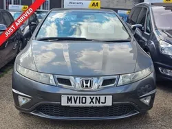Silver Used 2010 Honda Civic ES Hatchback | £4,995 (A bit pricey)