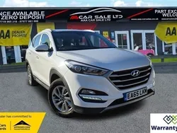 White Used 2015 Hyundai Tucson SE SUV | £7,417 (A bit pricey)