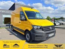 Yellow Used 2024 VW Crafter Trendline Van | £24,995 (Super price)