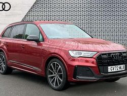 Red Used 2023 Audi Q7 Black Edition SUV | £45,930 (Fair price)