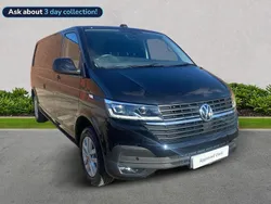 Black Used 2024 VW T6.1 Highline Van | £32,554 (A bit pricey)