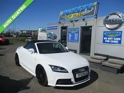 White Used 2012 Audi TT Roadster Black Edition Cabriolet | £9,295 (Fair price)