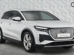 White Used 2022 Audi Q4 e-tron S-Line SUV | £27,350 (Good price)