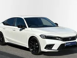Premium paint platinum white Used 2025 Honda Civic Sport Hatchback | £30,531 (Super price)