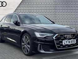 Black Used 2024 Audi A6 S-Line Estate | £39,601 (Expensive)