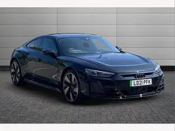 Black Used 2021 Audi RS e-tron GT Comfort Sedan | £48,750 (Fair price)