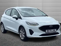 Frozen white Used 2022 Ford Fiesta Trend Hatchback | £12,292 (Good price)
