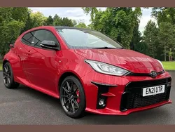 Red Used 2021 Toyota Yaris Hatchback | £29,359 (Fair price)
