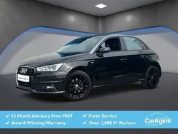 Black Used 2015 Audi A1 Sportback S-Line Hatchback | £10,995 (Fair price)