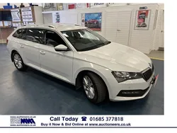 White Used 2020 Skoda Superb SE Technology Estate | £11,628 (Good price)
