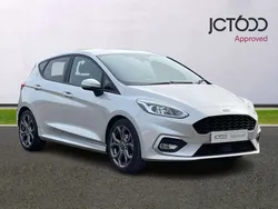 Silver Used 2021 Ford Fiesta ST-Line Hatchback | £12,243 (Fair price)