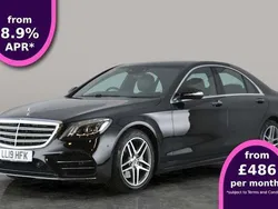Black Used 2019 Mercedes S350 AMG line Sedan | £29,418 (Super price)