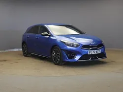 Blue Used 2022 Kia Ceed GT-Line Hatchback | £16,199 (Fair price)